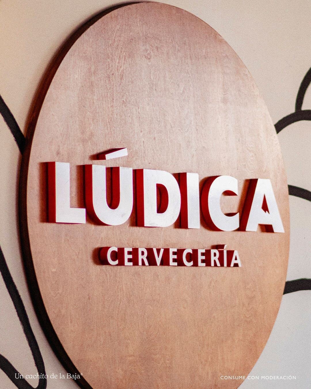 Logotipo | Testimonio | Lúdica Cervecería